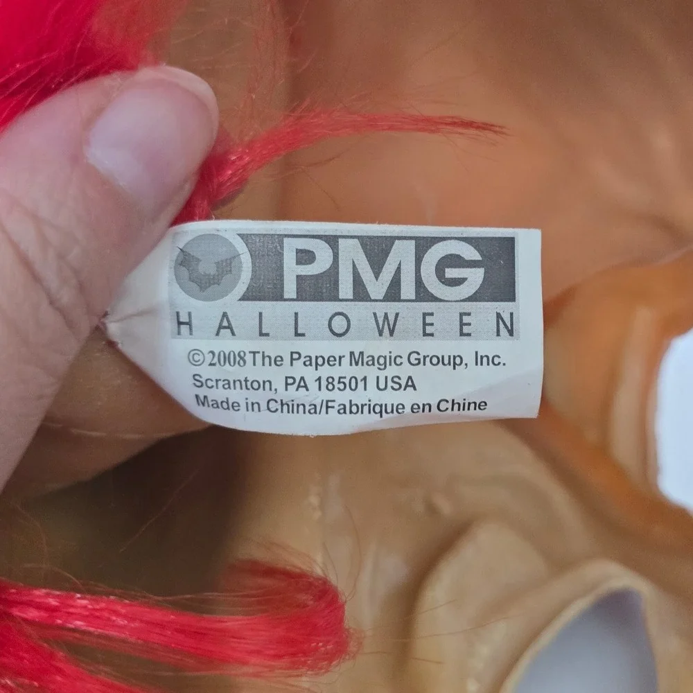 The Paper Magic Group Buck Tooth Troll Adult Halloween Mask Big Nose 2008‎